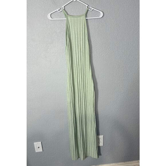 Jonathan Simkhai Standard Megan Rib Knit Maxi Dress in Green - Picture 3 of 8